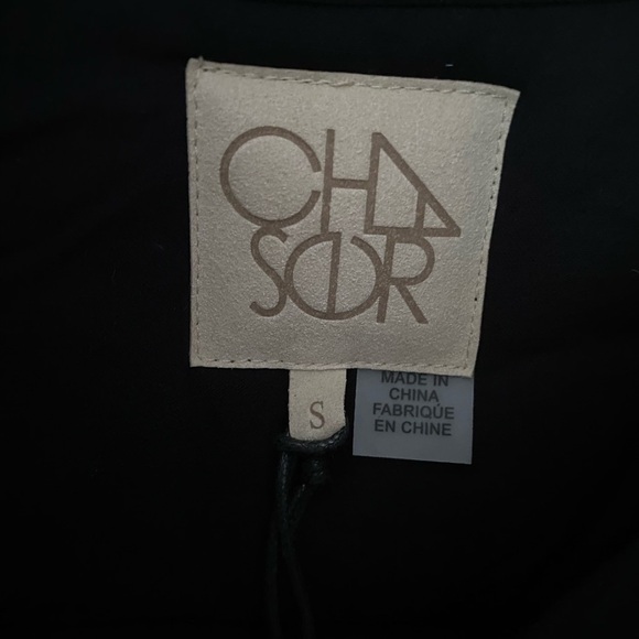 CHASER Black Heirloom Wovens Quilted Puffer Jacket Shacket Size Small - Picture 9 of 10